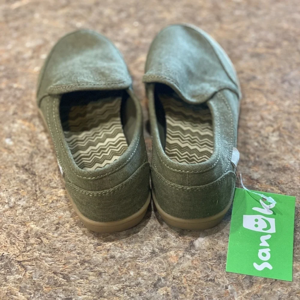 New Sanuk Slip Ons